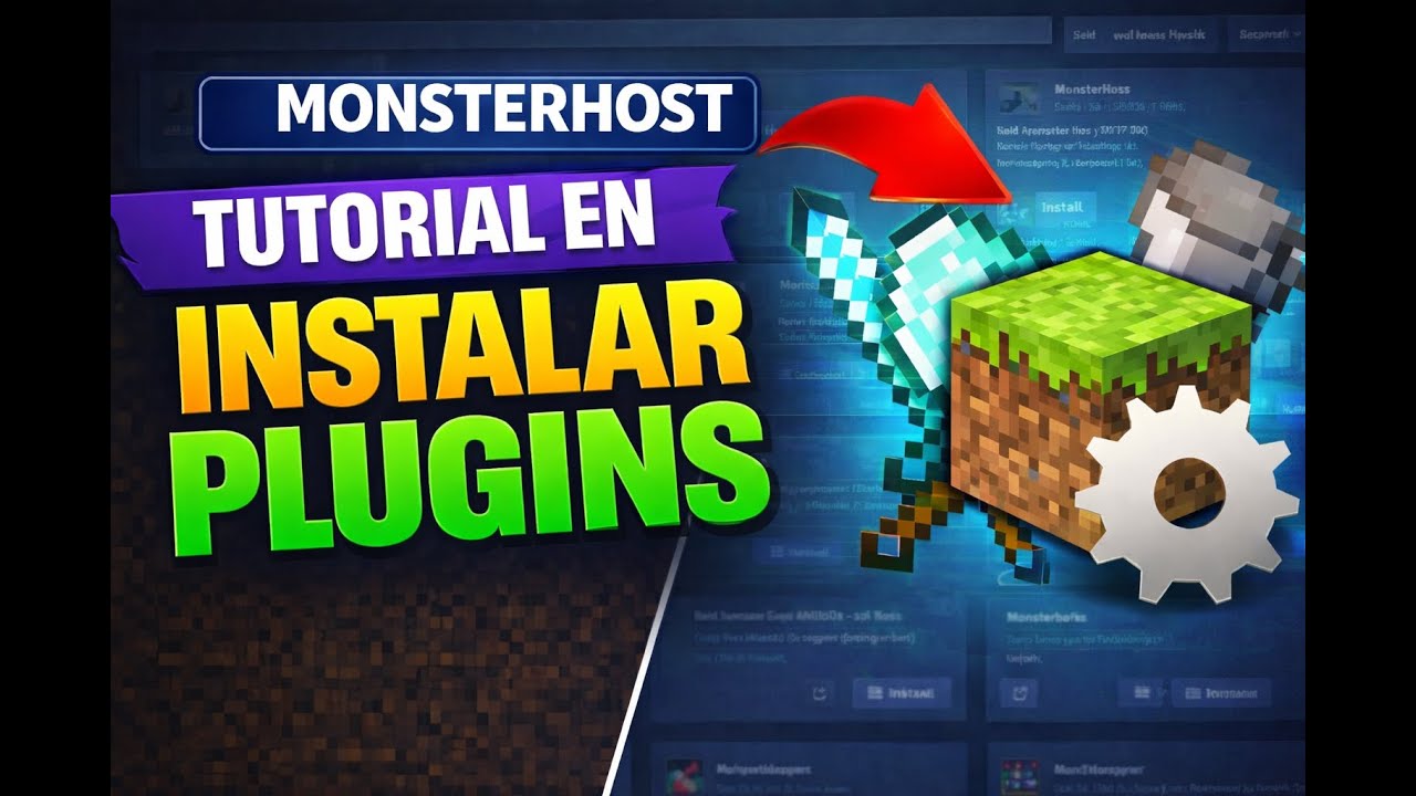 Cómo Instalar PLUGINS en HOST de Minecraft