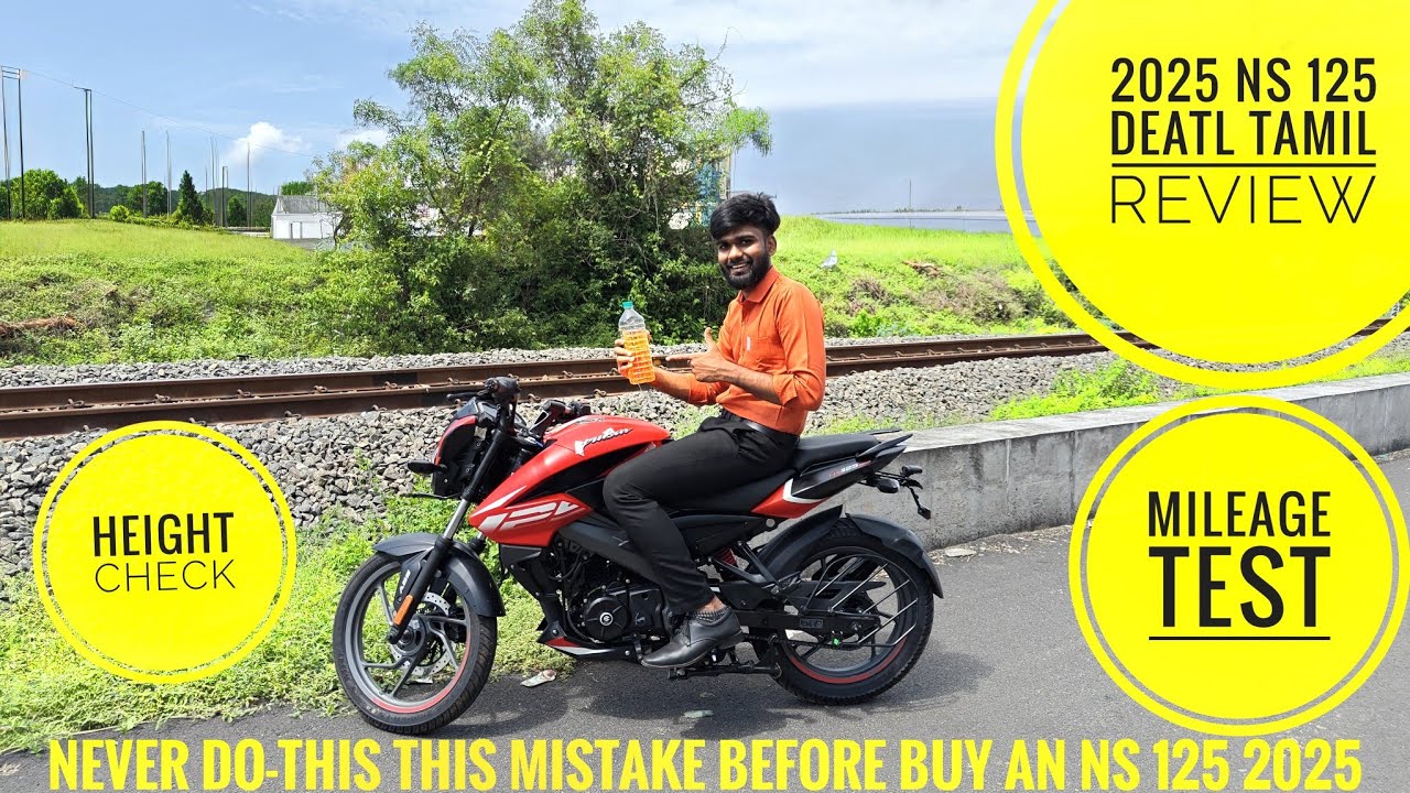 2025 NS125 Top variant 🤩| Maintenance Tips#viral #trend #india #motorcycle #family #automobile #like