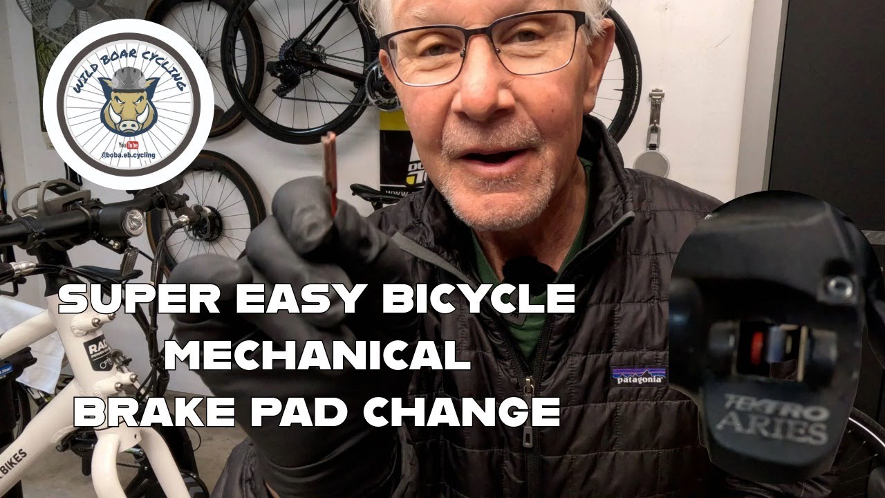 How to replace mechanical disc brake pads.  Don't ruin your disc brake rotors.