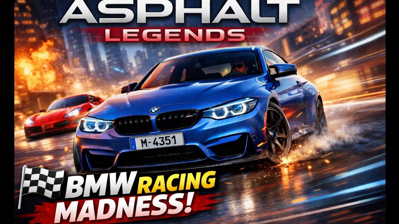 Asphalt legends game ll race with BMW