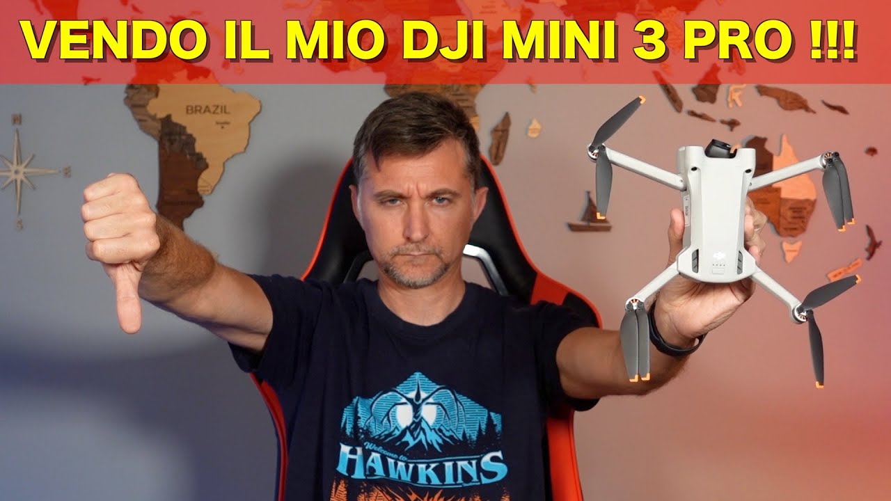 HO DECISO 😞​ VENDO IL MIO DJI MINI 3 PRO !!!