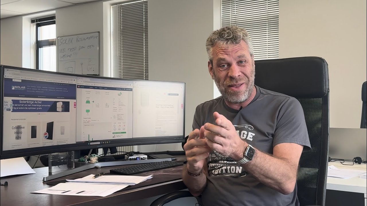 Solaredge batterij icm dynamisch energiecontract was nog nooit zo eenvoudig