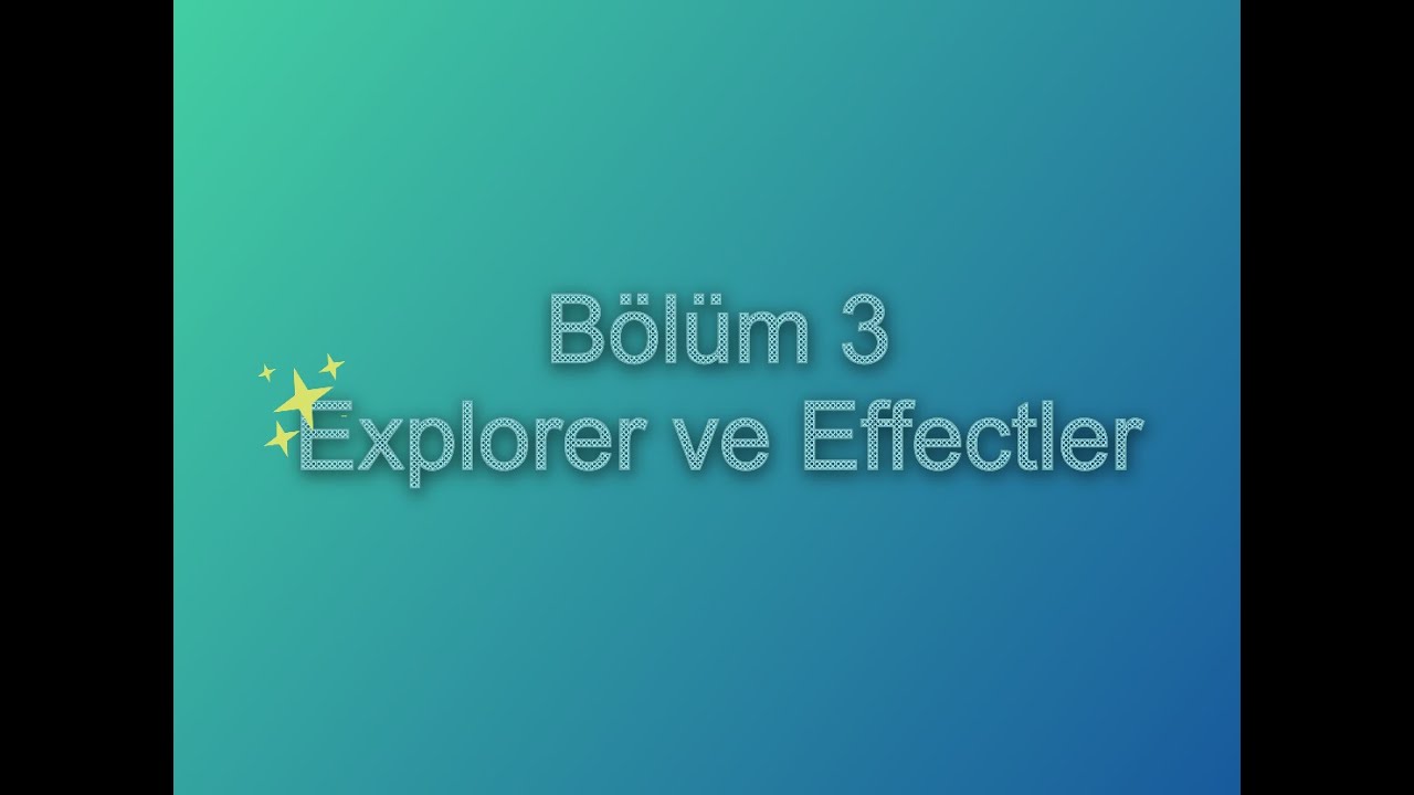 Roblox Studio Eğitim Serisi | Bölüm 3