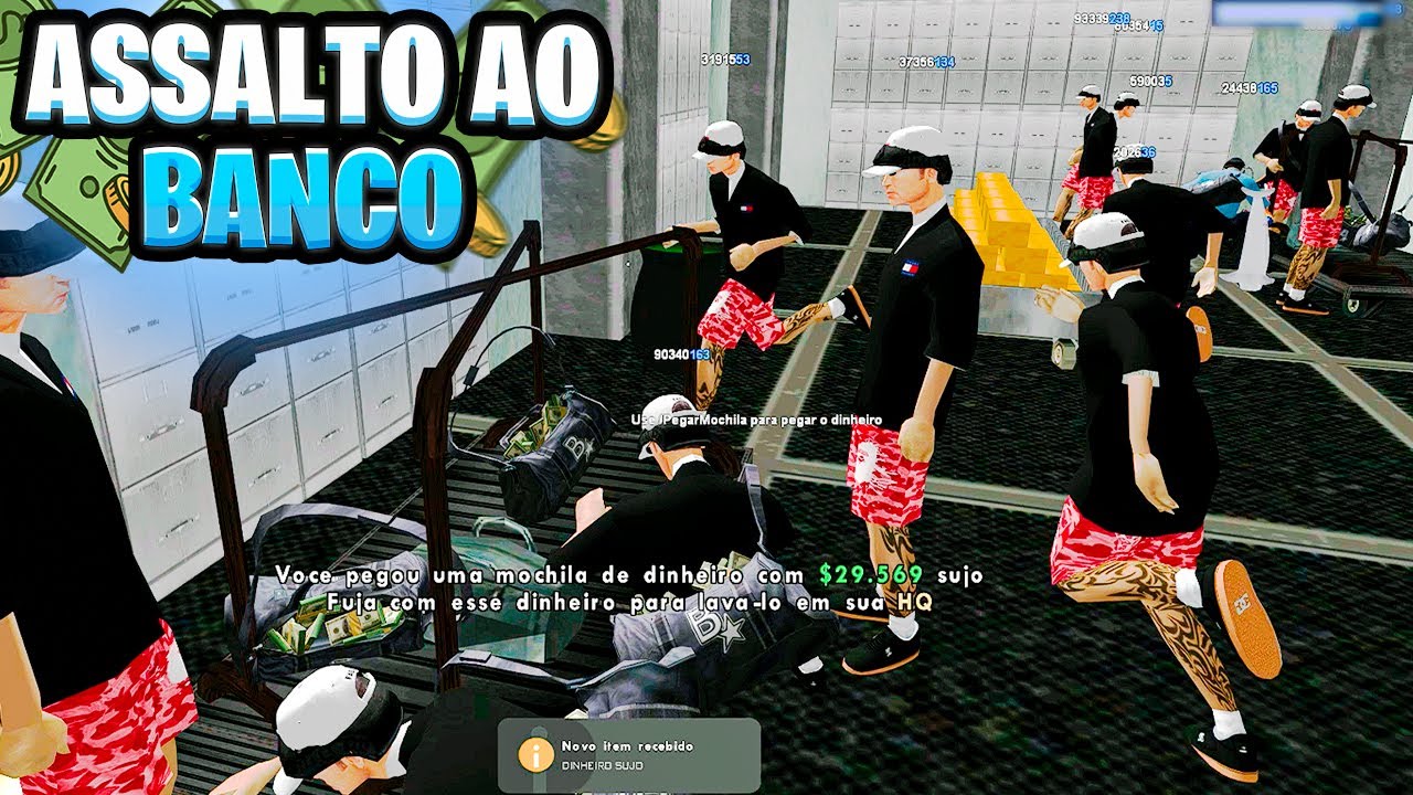 ASSALTO AO BANCO CENTRAL - HORIZONTE RP - GTA SAMP