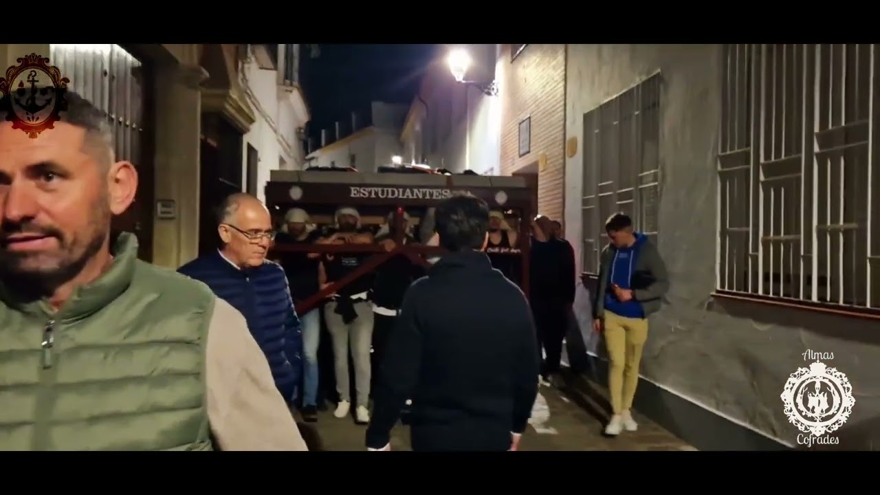 1 ENSAYO DEL CRISTO DE AMOR HERMANDAD DE LOS ESTUDIANTES DE UTRERA 2024