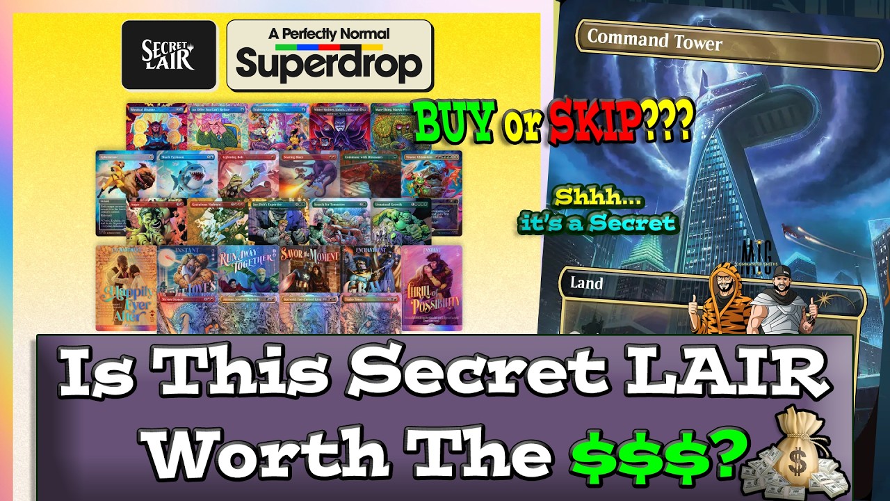💰💸 A Perfectly Normal Secret Lair Superdrop?! Is It Worth It? Marvel Breakdown! 💸💰