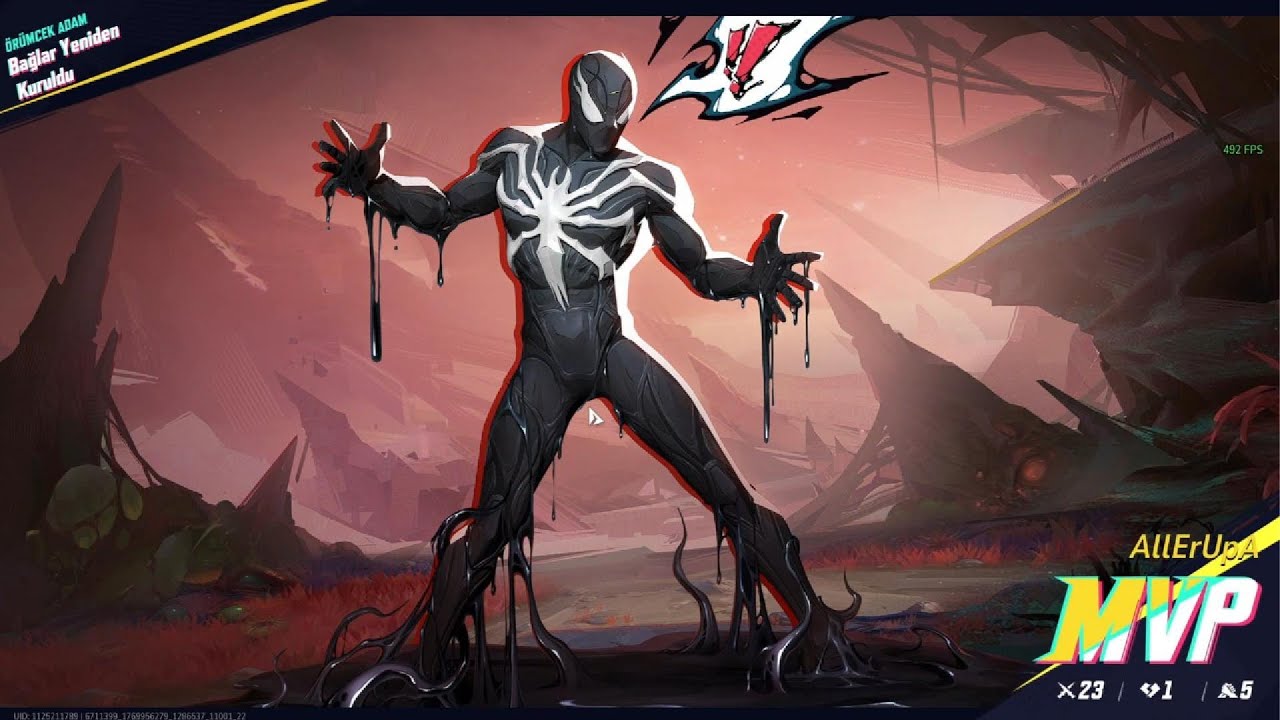 marvel rival ama kara çocuk örümcek ile