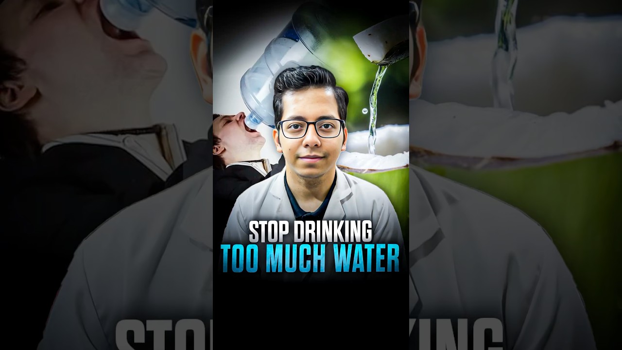 Stop Drinking Too Much Water | Dt.Bhawesh | #diettubeindia #dietitian #hydration #ayurveda #shorts