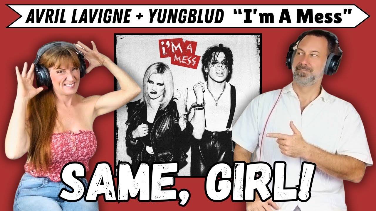УБОРКА В 9-М ПРОХОДЕ! Реакция на песню «I'M A MESS» от AVRIL LAVIGNE при участии YUNGBLUD