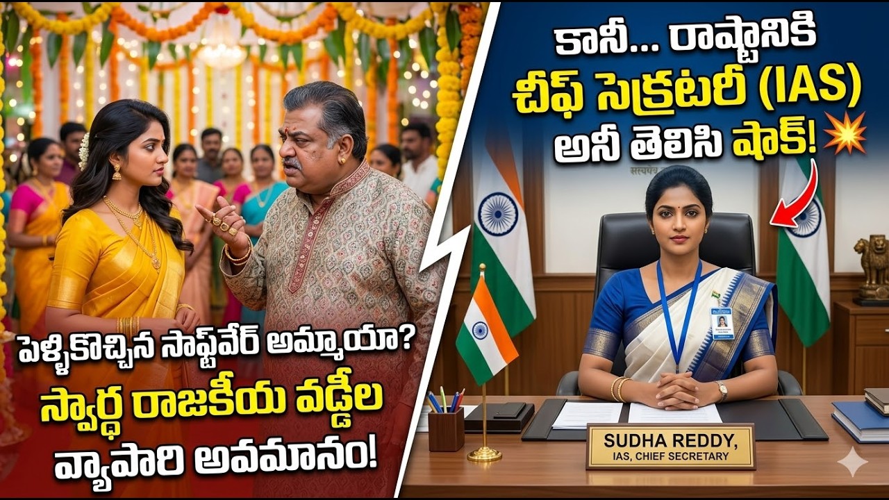 పెళ్ళికొచ్చిన software అమ్మాయి అనుకుని స్వార్ధ రాజకీయ వడ్డీల వ్యాపారి అవమానించాడు