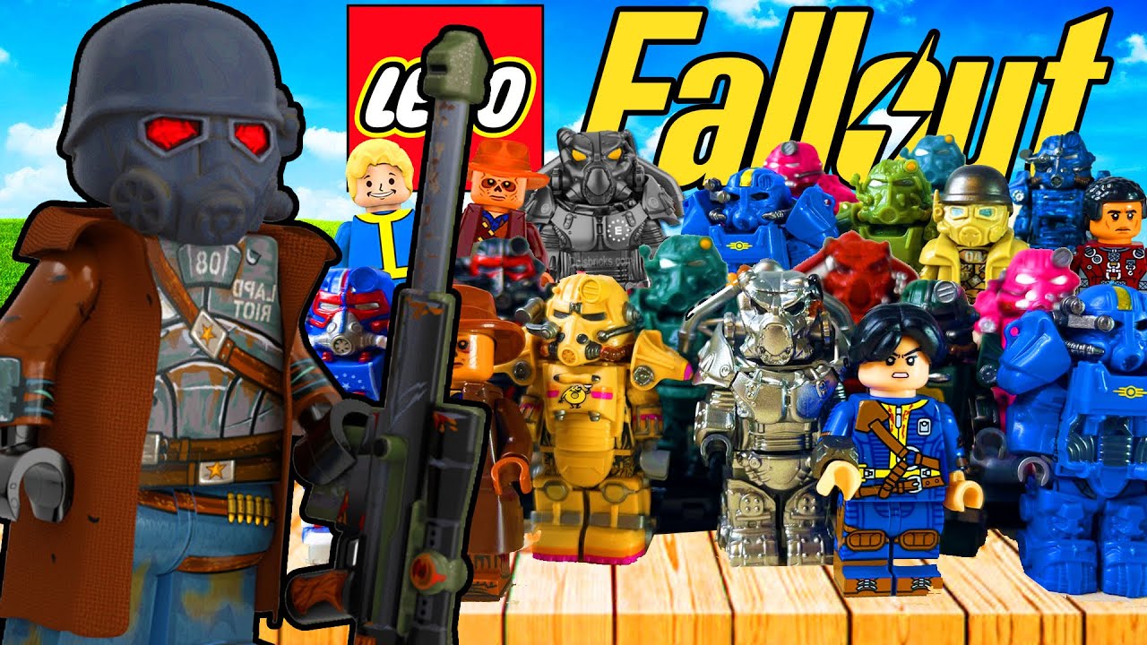 Я собрал всю армию из Fallout из LEGO!