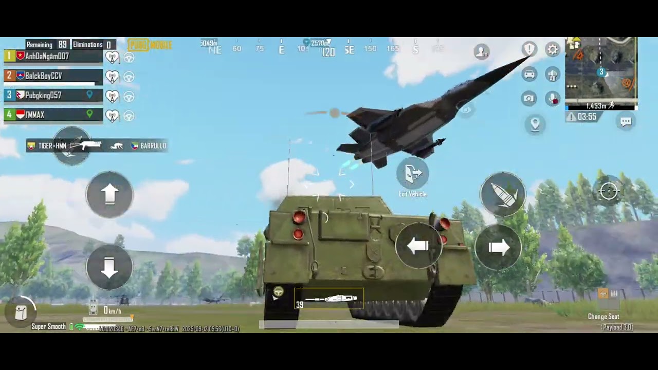 Payload Fighter Jet Se Tabahi | Pubgmobile 