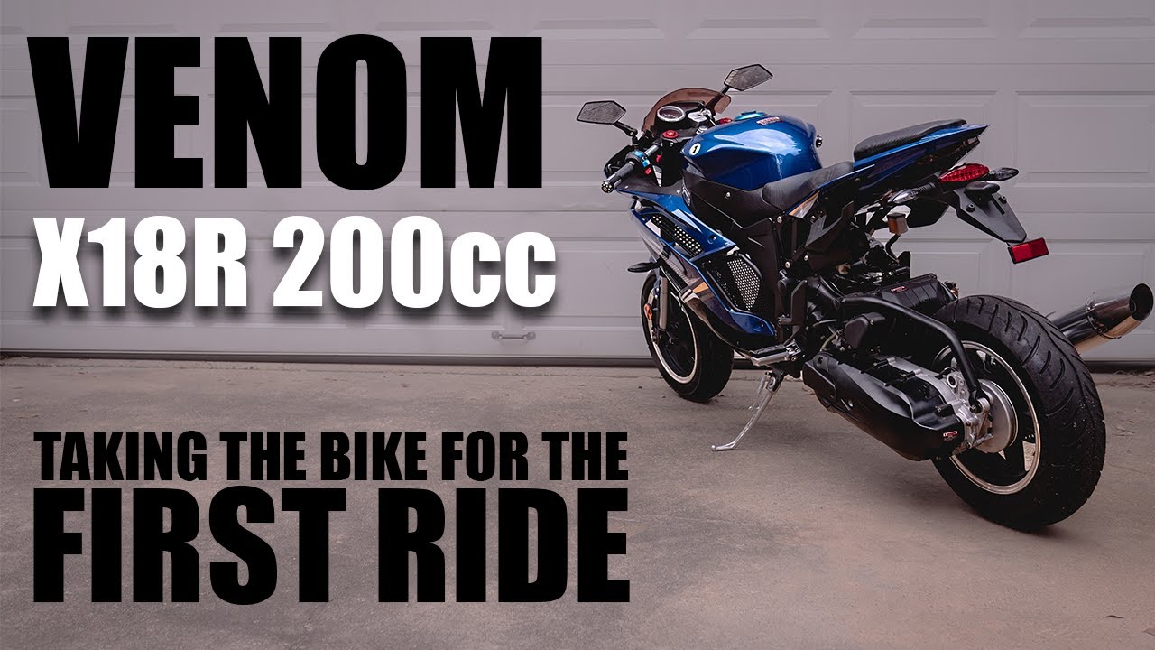 ПЕРВАЯ ПОЕЗДКА Venom X18R 200cc #X18R #VenomMotorsports #smallenginevelocity