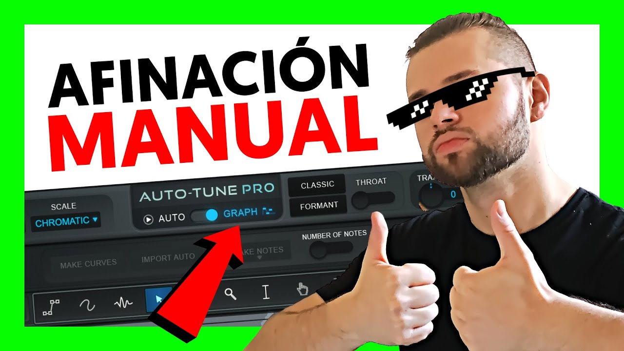 🤔 Cómo Usar el MODO GRÁFICO de AUTOTUNE PRO?