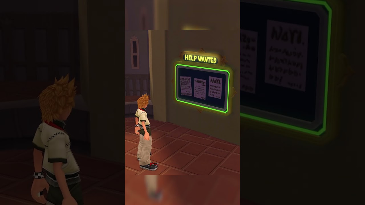 Видели редчайшую сцену Роксаса? #kh #kh2 #kingdomhearts #kingdomhearts2
