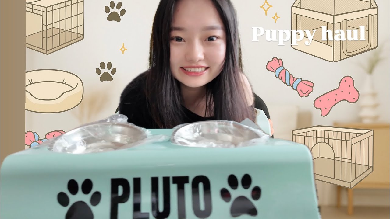 Spoiling My Puppy 🐕 | Huge Unboxing + Setting Up Pluto’s Space