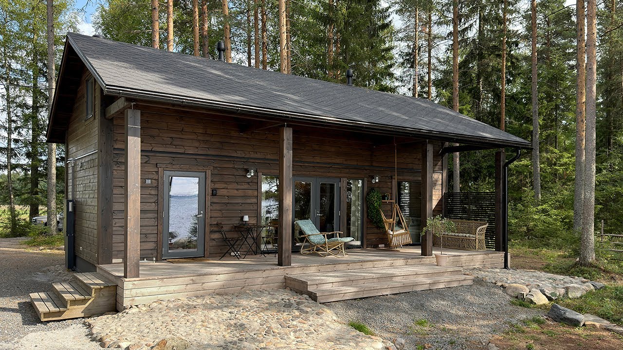Kontio Nalle 40 -mökki Lestijärvellä