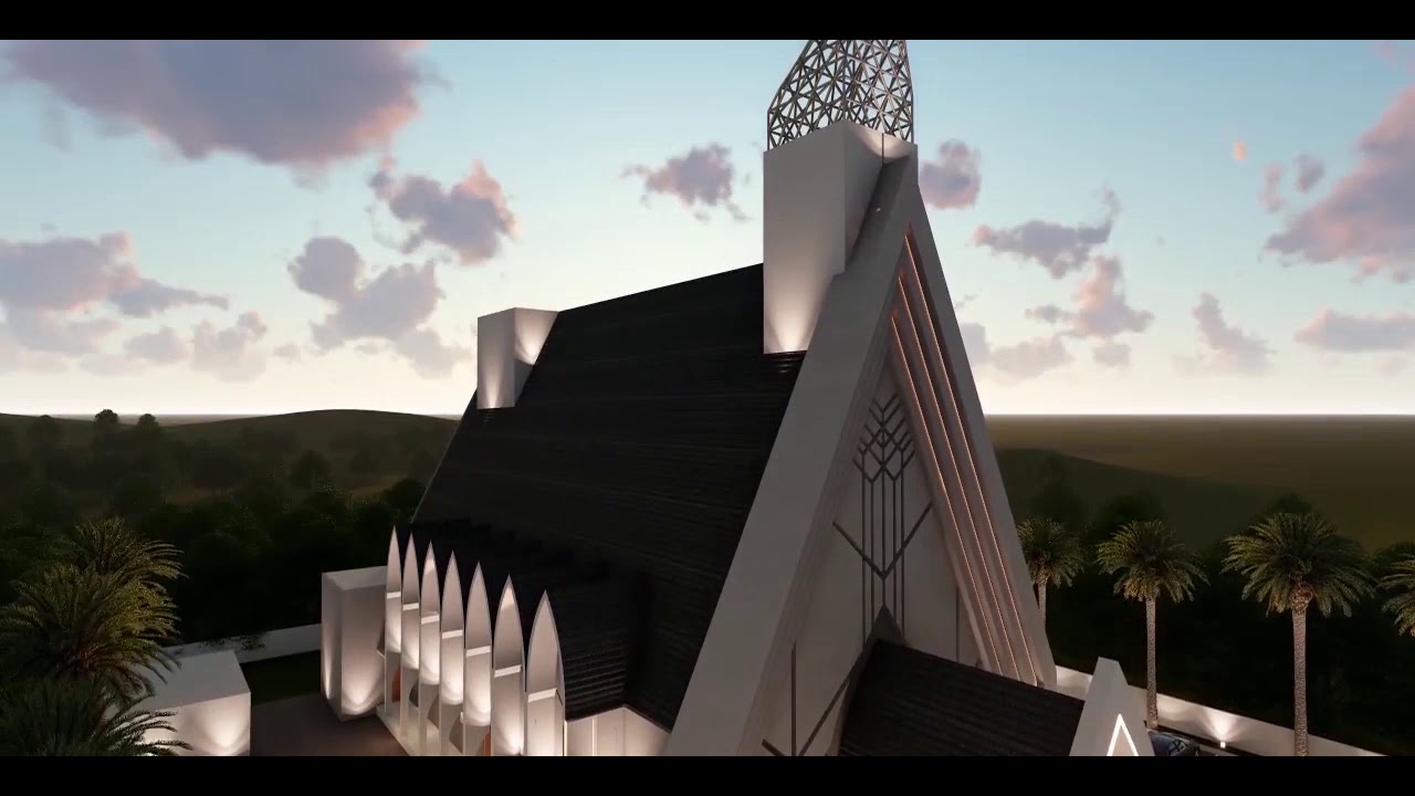 DESAIN GEREJA ADVENT SUMBUL TANAH KARO 2