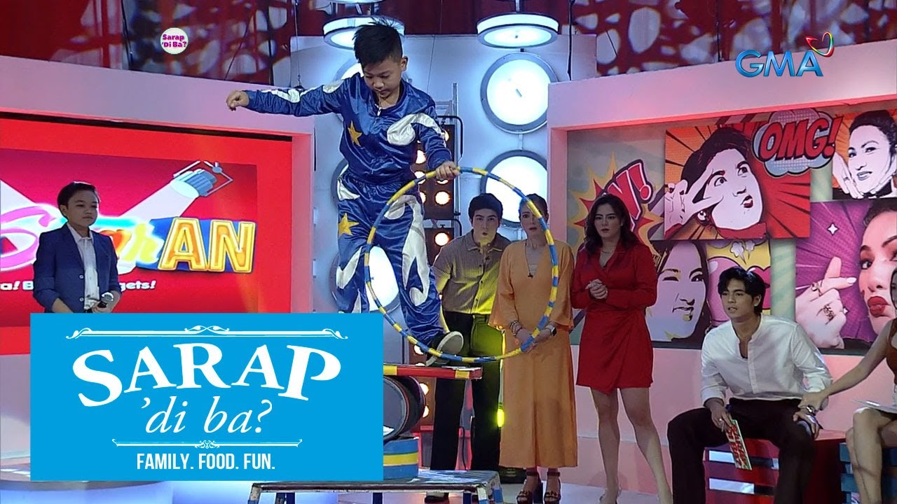 Sarap, 'Di Ba?: Batang acrobat, pinakaba ang mga hurado sa 'Pakidstaran'!