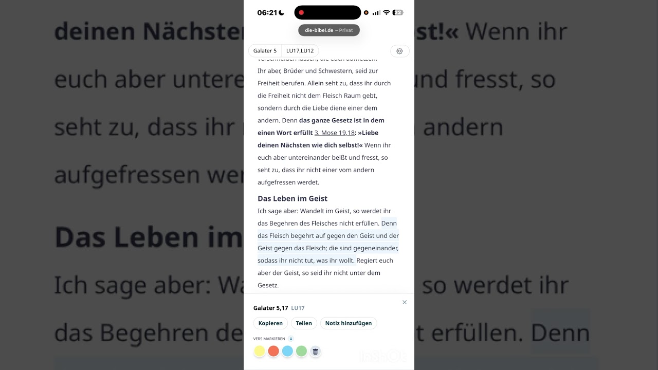 Wir müssen lernen mit verschiedenen Situationen klar zukommen 