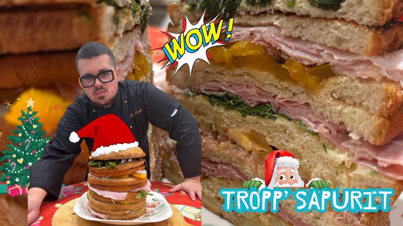Panettone Gastronomico- TROPP' SAPURIT! Ricetta natalizia.