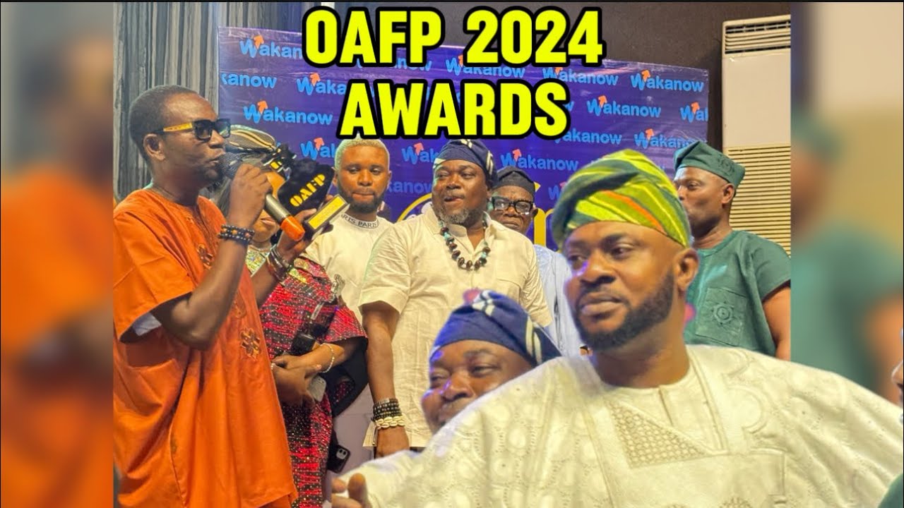 Odunlade Adekola celebrates OAFP awards 2024 3rd season in Abeokuta