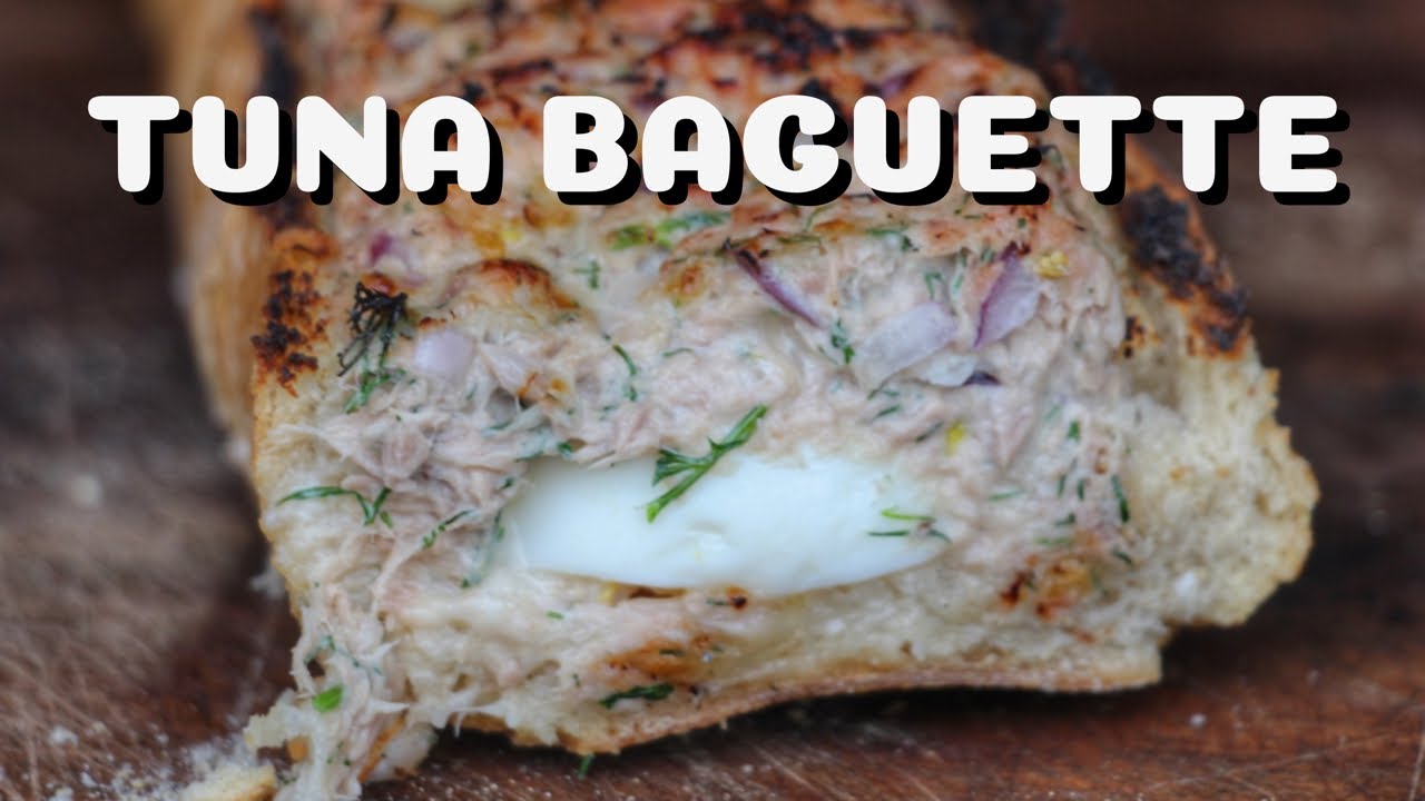 Dieses THUNFISCH und EI GRILL-BAGUETTE wird euch UMHAUEN - deutsches BBQ-Video - 0815BBQ