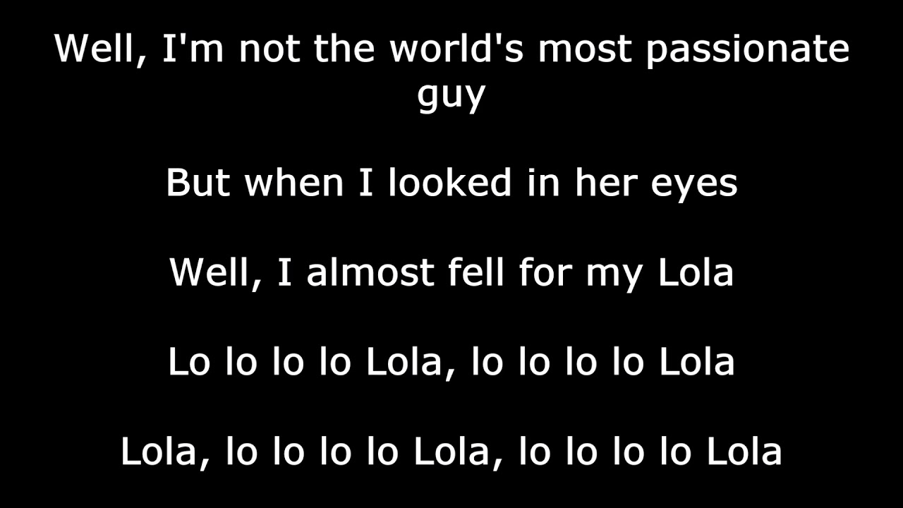 The Kinks - Lola