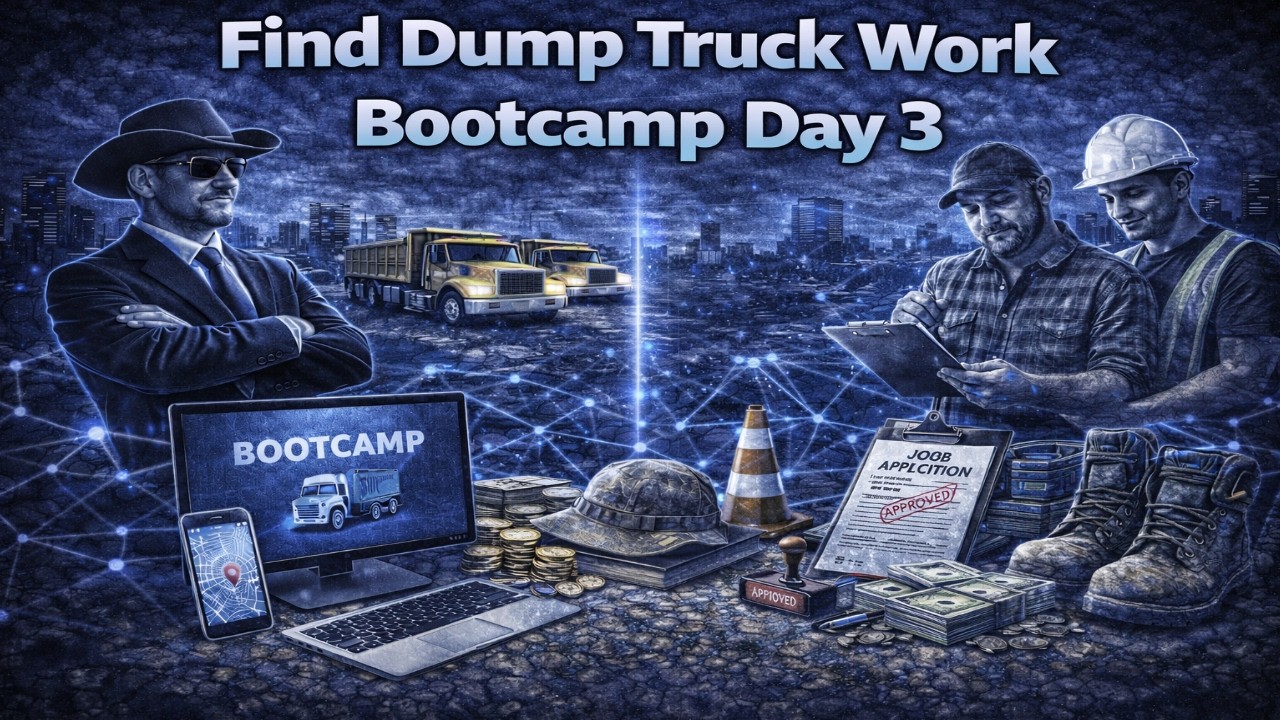 Find Dump Truck Work Bootcamp Day Three