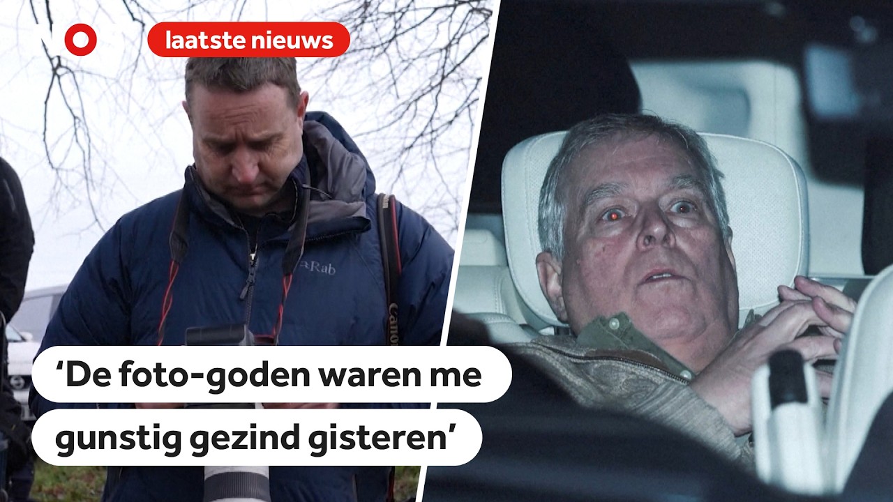 Deze fotograaf maakte d&eacute; foto van Andrew: 'Je moet geluk hebben'