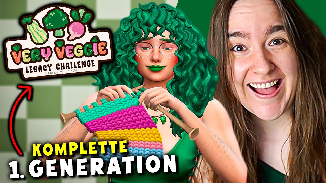 ✨ Ein neues Abenteuer beginnt: Die Sims 4 Very Veggie Challenge!! 😍🥦 Nesmeralda
