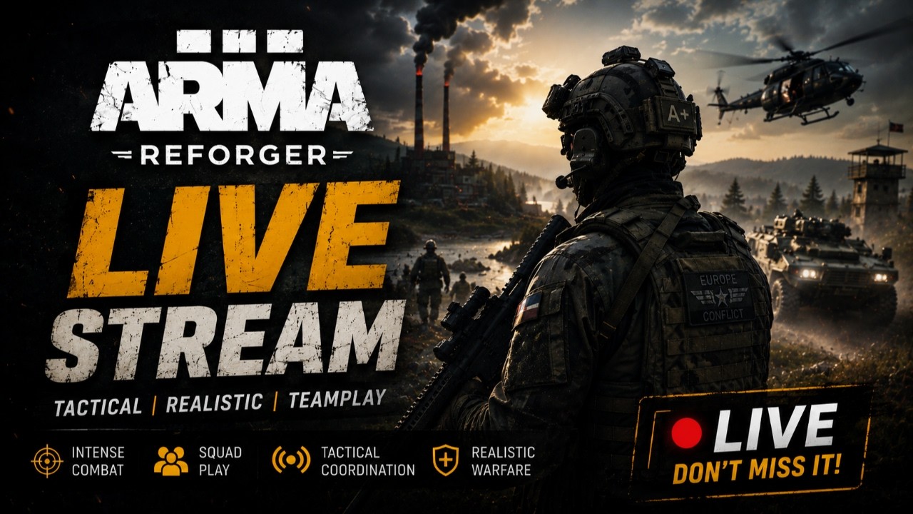 🔴 ARMA REFORGER | КОМАНДНА ГРА