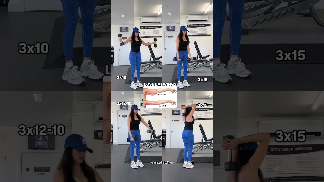 Say Goodbye to Flabby Arms: Sculpt Strong, Toned Arms at Home or GYM💪🏻 #triceps #tricepsworkout