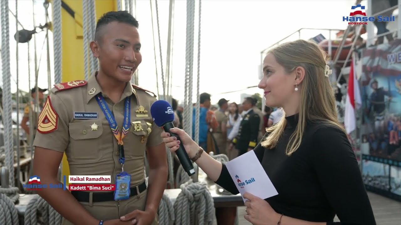 Bima Suci zur Hanse Sail 2023