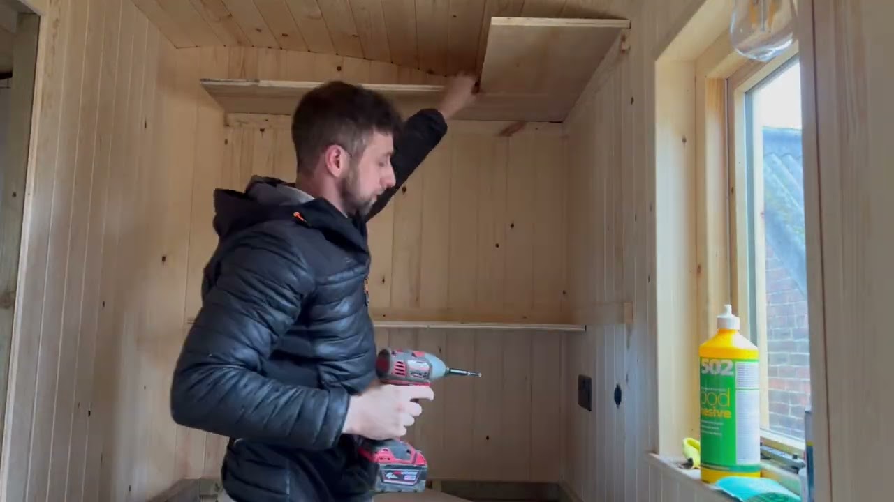 Installed the truck kitchen part 2. 