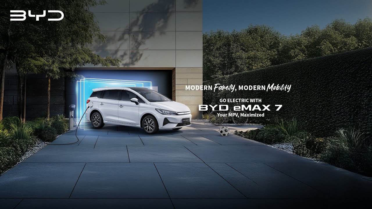 BYD eMAX 7 - Modern Mobility for the Modern Family