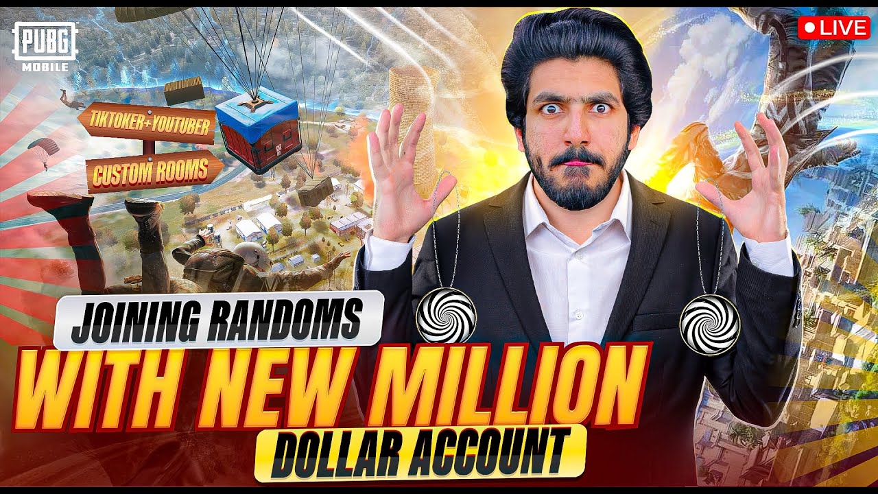 AJJ NEW ACCOUNT PR KISI PURANY CREATOR KA NAM SATH RANDOM JOINING & TIKTOKER + YOUTUBER CUSTOM ROOMS