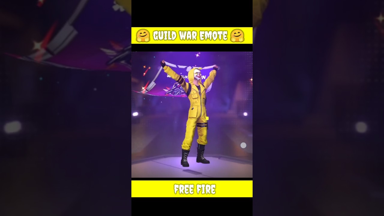 FREE Guild War Emote in Free Fire | Flag Wawe Emote Kaise Milega | Season Reward Guild War