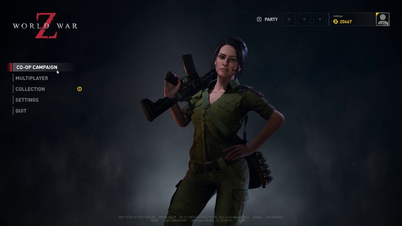 World War Z - Quick Play non-stop 1 hr! Normal lvl | pigVScow