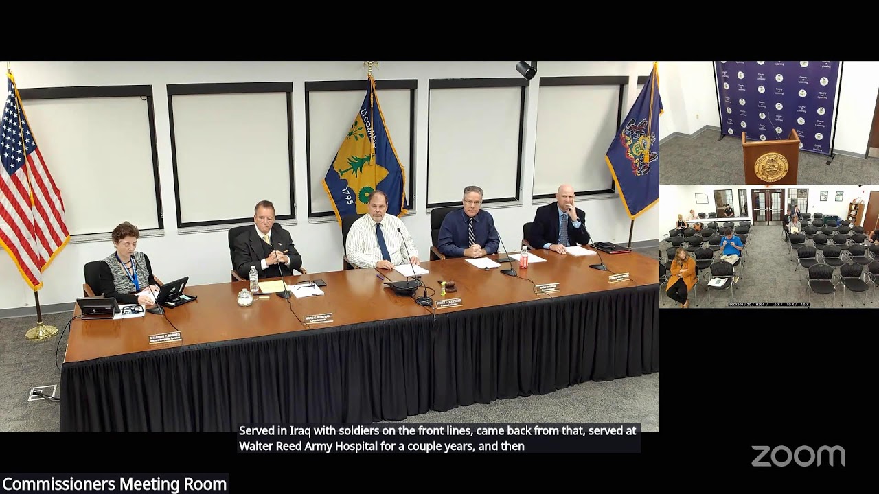 Lycoming County Commissioners Meeting 9-11-25