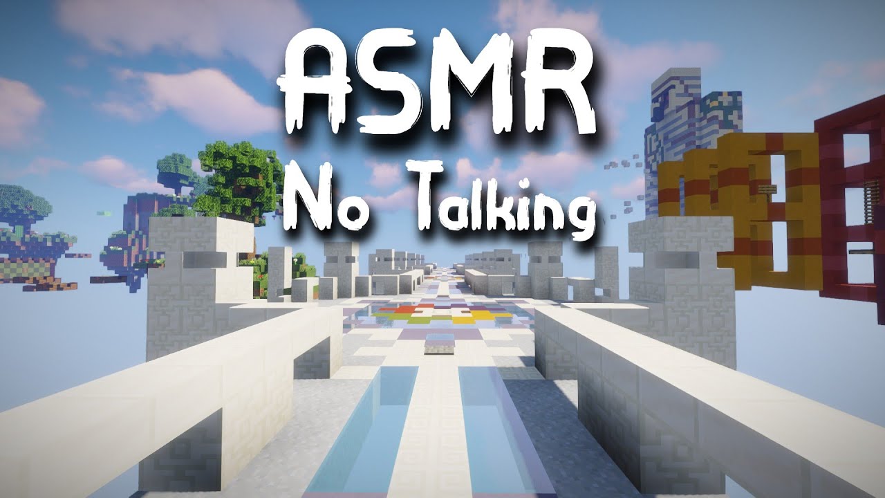 ASMR Gaming | MINECRAFT PARKOUR | Keyboard Sounds 🎧