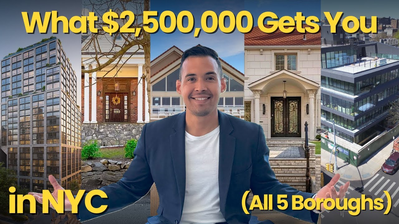 You Won’t Believe What $2.5 Million Buys You in Manhattan, Queens, Brooklyn, Bronx, & Staten Island!