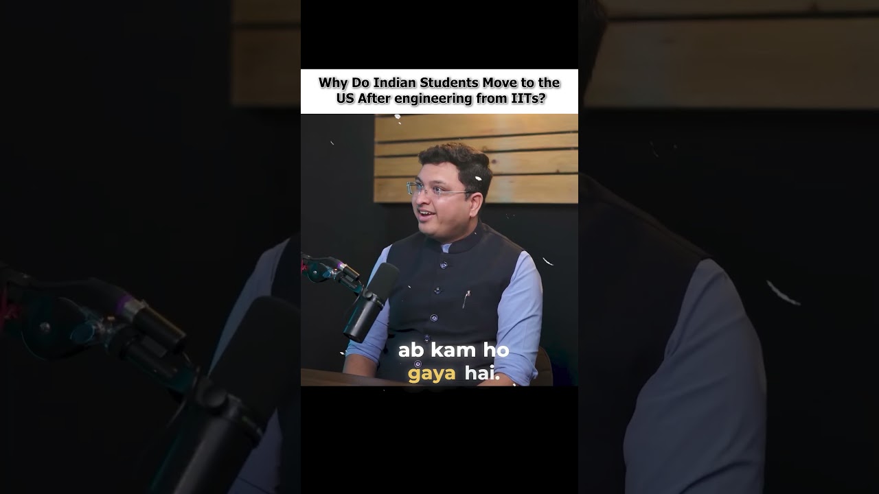 🔥Why Do Indian Students Move to the US After engineering from IITs?🤯NV Sir #nvsir #shorts