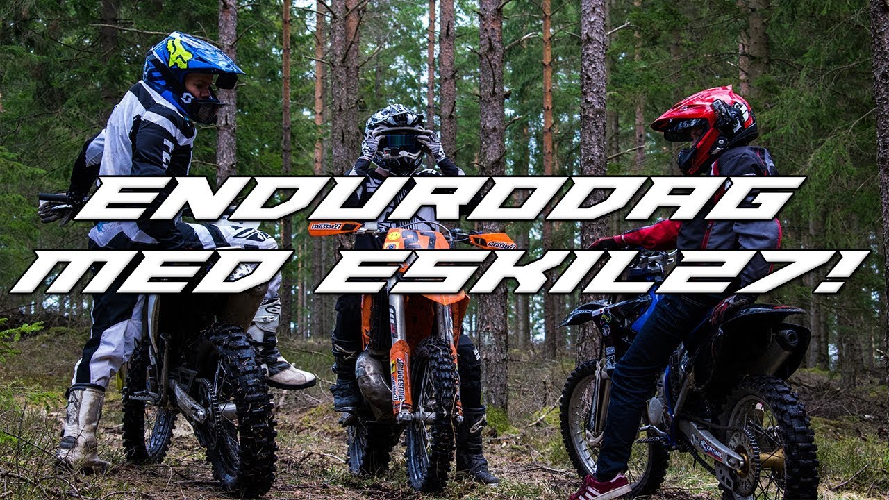 2018 Husqvarna skär?! Endurodag med Eskil27! (Svensk Motovlogg)