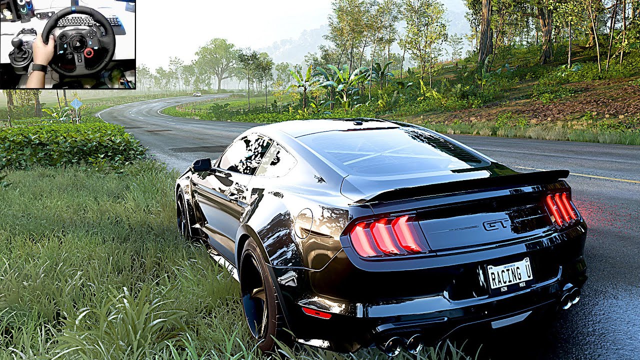 Ford Mustang GT - Forza Horizon 5 | Logitech G29 Steering Wheel