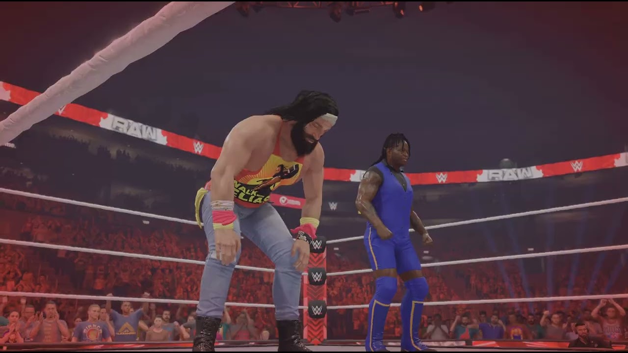 WWE 2K23 جون سينا و رومن رينز فازو المقطع نار🔥🔥🔥🔥