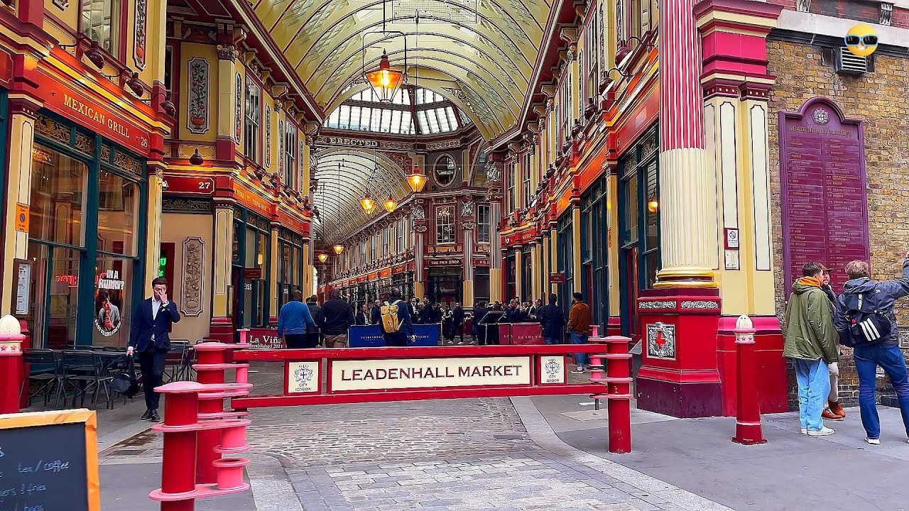 Exploring Leadenhall Market: London's Hidden Gem of History, Architecture, and Magic!