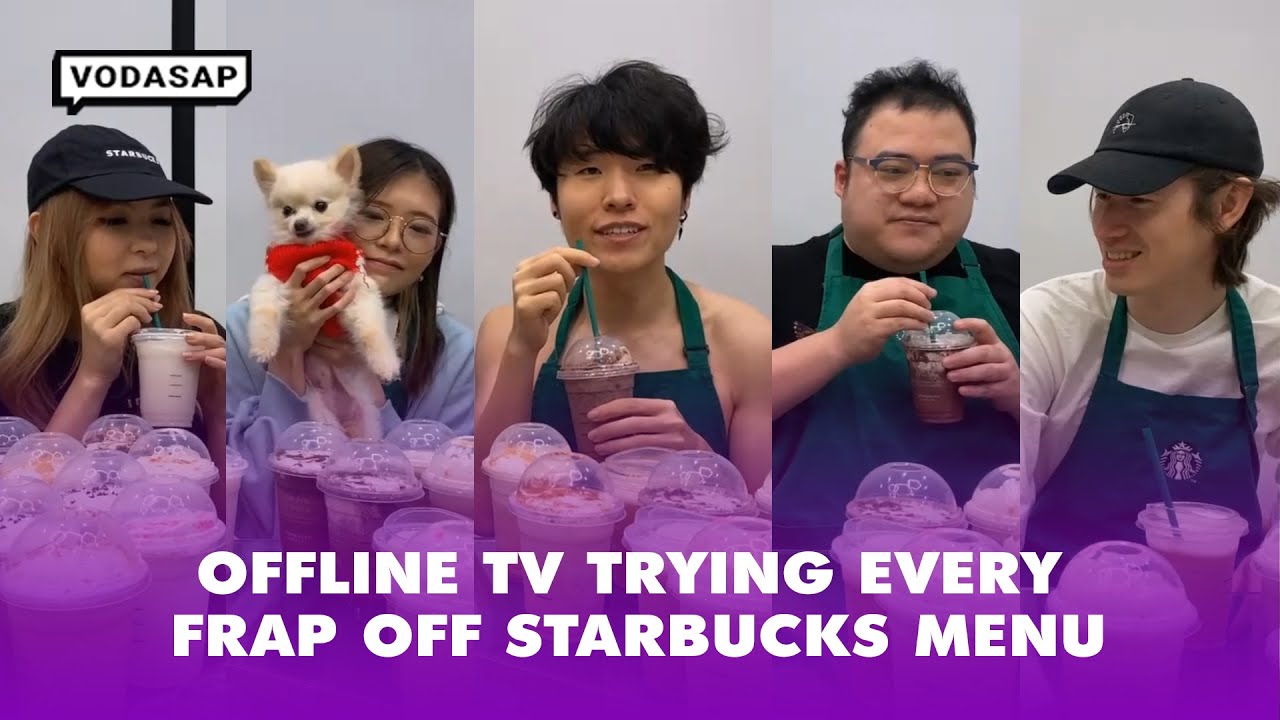 DISGUISEDTOAST ORDERED EVERY FRAP OFF STARBUCKS MENU YVONNIE FULL VOD