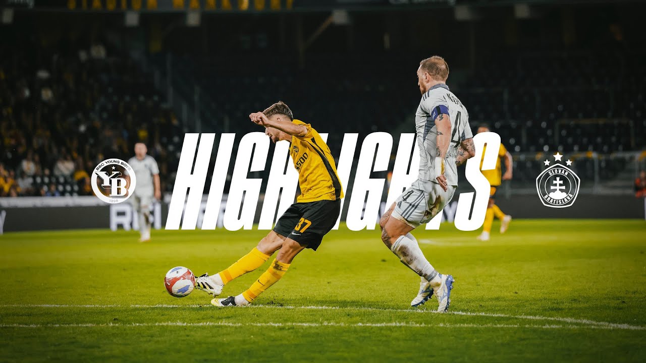 Highlights: YB - Slovan Bratislava (3:2), 29.08.2025 | YB international