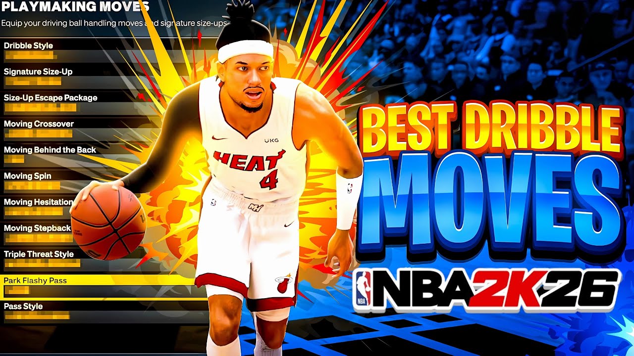ЛУЧШИЕ АНИМАЦИИ ДРИБЛИНГА В NBA 2K26 4 СЕЗОНА ДЛЯ ЛЮБОГО СТИЛЯ ИГРЫ (САМЫЕ БЫСТРЫЕ ДВИЖЕНИЯ И СТИ...